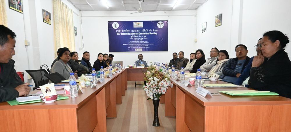KVK Phek, ICAR-NRC on Mithun conducted the XIXth Scientific Advisory Committee (SAC) Meeting on February 5.